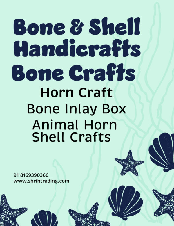 Discover The Exquisite World Of Shrih Bone And Shell Handicrafts, Where Artistry Meets Elegance. As A Premier Manufacturer, Exporter, Importer, Supplier, Distributor, And Wholesaler, We Bring You Stunning Creations Crafted From Bone And Shell. Elevate Your Collection With Our Unique Bone Crafts, Horn Art, And Intricate Inlay Boxes. 🌊✨ #Luxurycrafts #Handmadeelegance #Shrihhandicrafts