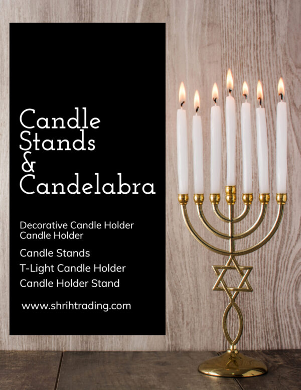 Illuminate Your Space With Elegance! 🌟 Discover Our Exquisite Range Of Candle Stands And Candelabras, Perfect For Any Occasion. As A Leading Manufacturer, Exporter, And Supplier, We Bring You The Finest Decorative Candle Holders That Elevate Your Decor. Don't Miss Out On Transforming Your Ambiance! #Candlemagic #Homedecor #Shrihhandicrafts