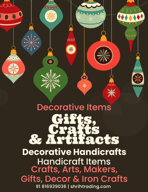 Discover The Beauty Of Handcrafted Gifts And Unique Artefacts With Shrih! As A Leading Manufacturer And Exporter, We Bring Exceptional Designs To Businesses Worldwide. Elevate Your Offerings With Our High-Quality Handicrafts And Decorative Items. 🌍✨ #Shrih #Handicrafts #Decorativeproducts