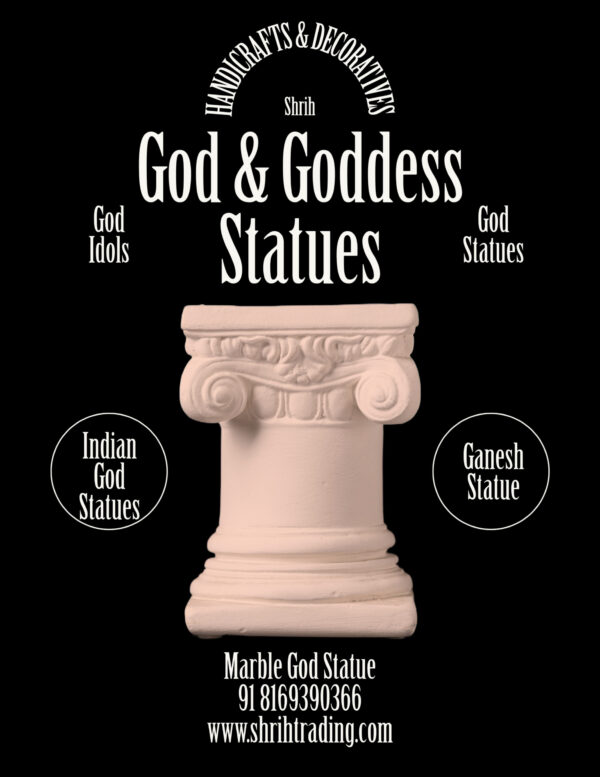 Celebrate Artistry And Devotion With Our Unique God & Goddess Statues. Shrih Is Dedicated To Providing High-Quality Handicrafts And Decorative Items, Making Us A Preferred Choice For Businesses Around The Globe. 🌈🕊️ #Shrihtrading #Supplier #Handicrafts